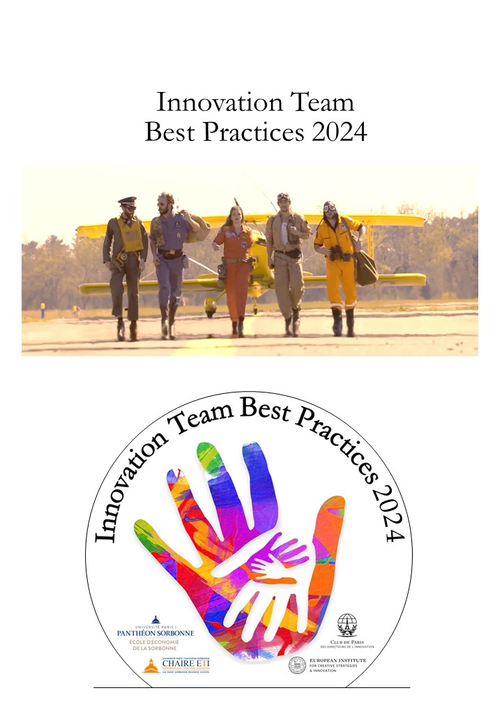 Téléchargez la présentation des trophées Innovation Team Best Practices 2024