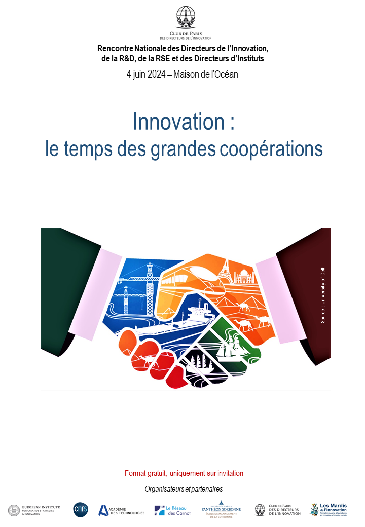 Innovation : le temps des grandes coopérations – Programme 2024